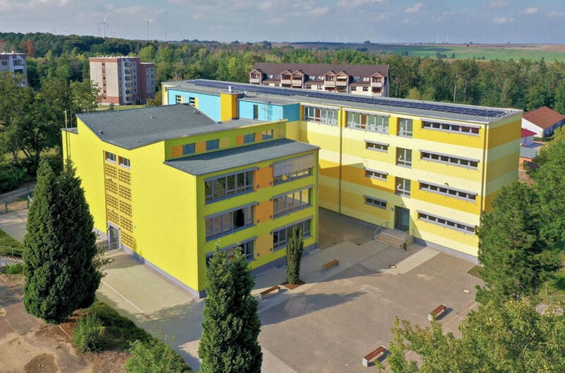 Energetische Komplettsanierung Grundschule Novalis in Hettstedt